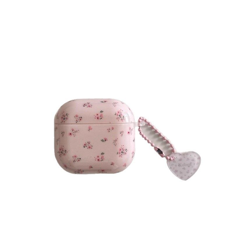 Small fresh full screen floral suitable AirPods Pro earphone case Apple 1/1/1 generation wireless bluetooth case