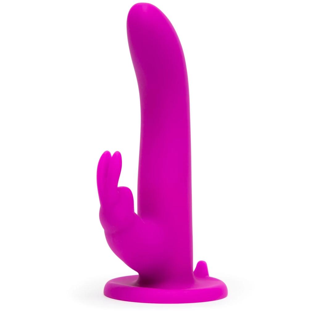 Strap-On With Penis - Happy Rabbit Vibrating Strap-On Harness Set Purple