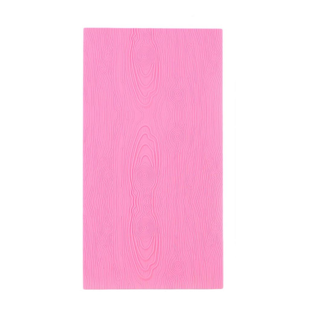 Large Tree Bark Texture Silicone Mould Texture Cake Decorating Silicone Mold for Cupcake Wedding Cake Decoration