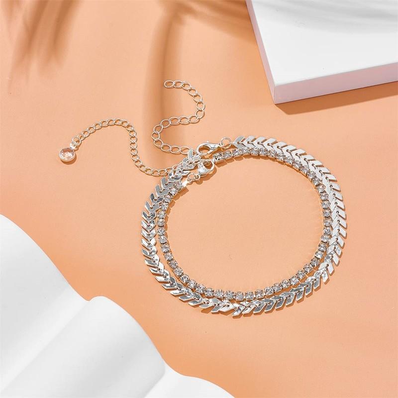 Snake Chain Anklet Bracelet for Women Men Girls Beach Stainless Steel Anklets Fashion Jewelry Gifts Not Allergic