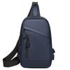 Men's Breast Bag Fashionable and Simple New Messenger Bag Leisure Sports Shoulder Bag Small Bag Outdoor Commuter Backpack