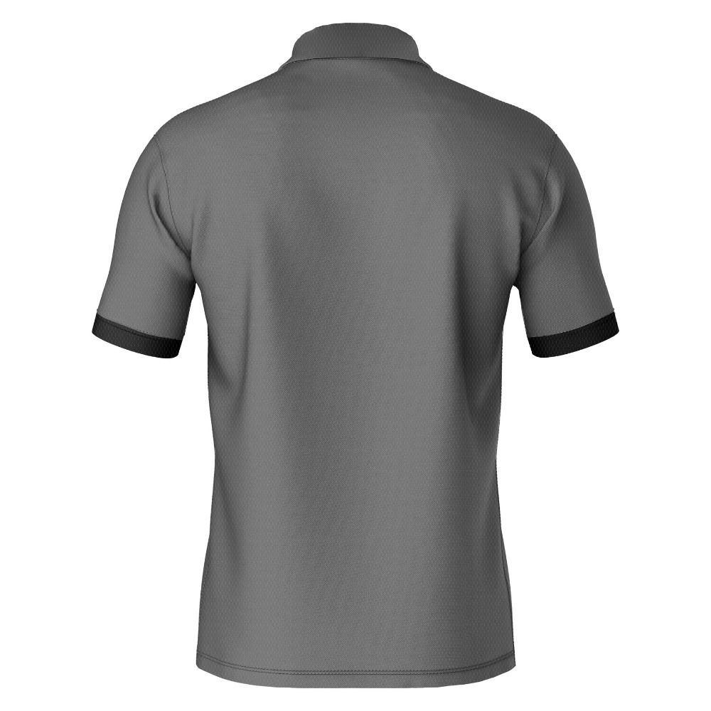 Men's short sleeved polo shirt 3D striped pattern print - street casual, fashionable and comfortable