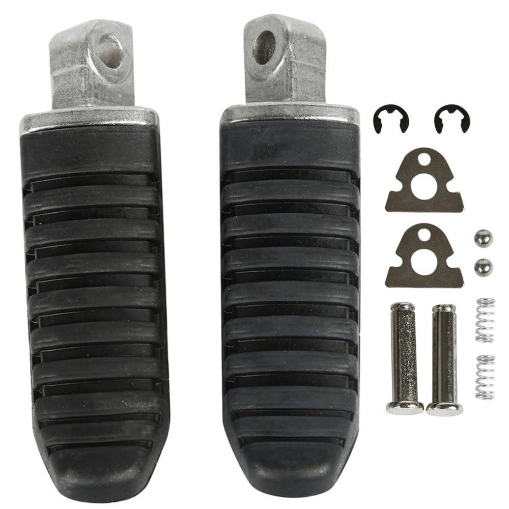 Motorcycle Front Rider Footpegs Rear Passenger Foot Pegs Pedal Footrest For Suzuki GSX650F GSX 650F 1400 I B-King Universal
