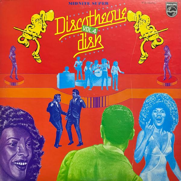

LP Record MIDNIGHT SUPER - Discotheque Disk Vol.4 FX5015 PHILIPS 1975 Japan Obi Soul/Funk Used