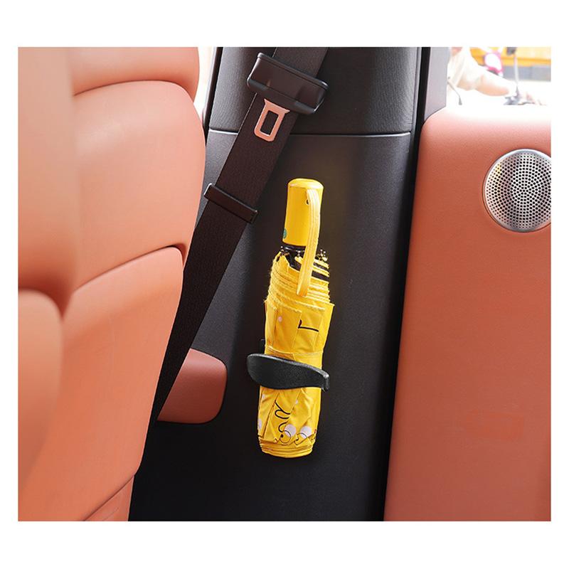Car Storage Clip Self-Adhesive Car Umbrella Holders Trunk Storage Organizer Umbrella Mounting Bracket Interior Auto Accessories