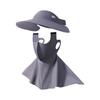 3D Breathable Sun Protection Mask Ice Silk Sunshade Face Mask Fashion Anti-UV Neck Scarf  Cycling