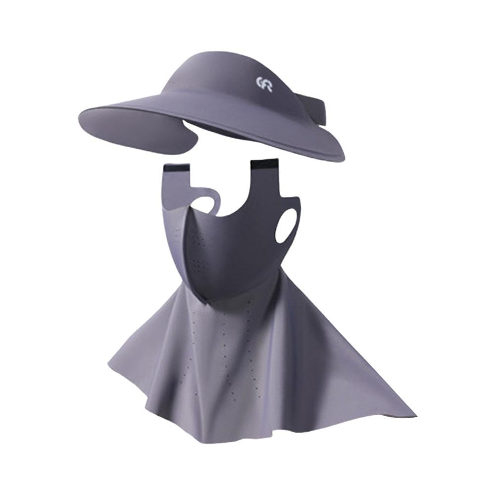 3D Breathable Sun Protection Mask Ice Silk Sunshade Face Mask Fashion Anti-UV Neck Scarf  Cycling