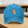 Cute Hamster MeMe Sun Baseball Cap  Yk Cute UnisexTeens Washed Hip Hop Hats Hot Sale Design Outdoor Gym Caps Birthday Present