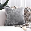 Velvet Decorative Throw Pillow Covers Cushion Cover Pillow Case for Sofa Couch Bed Chair,Soft Square Throw Pillows 18x18 Inch,Set of 2