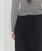 Alkialka Star Patch Wide Pants (Black)