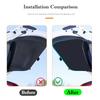 2024 New Car Trunk Mat For Hyundai Santa Fe 2010-2024 Leather Anti-Kick Protective Pad Waterproof Tailgate Cover Interior Modifi