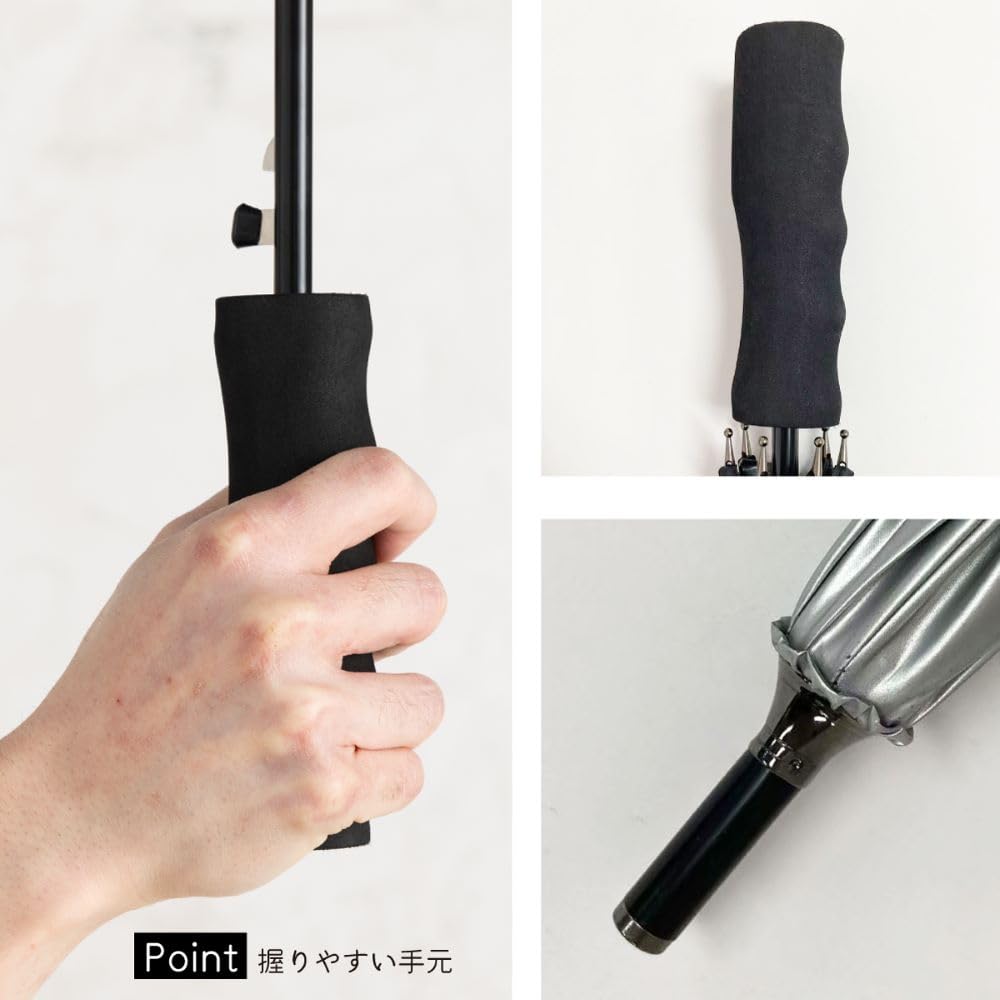 OUTDOOR PRODUCTS Sun and Rain Parasol Long Umbrella Lightweight 10002537 Orange