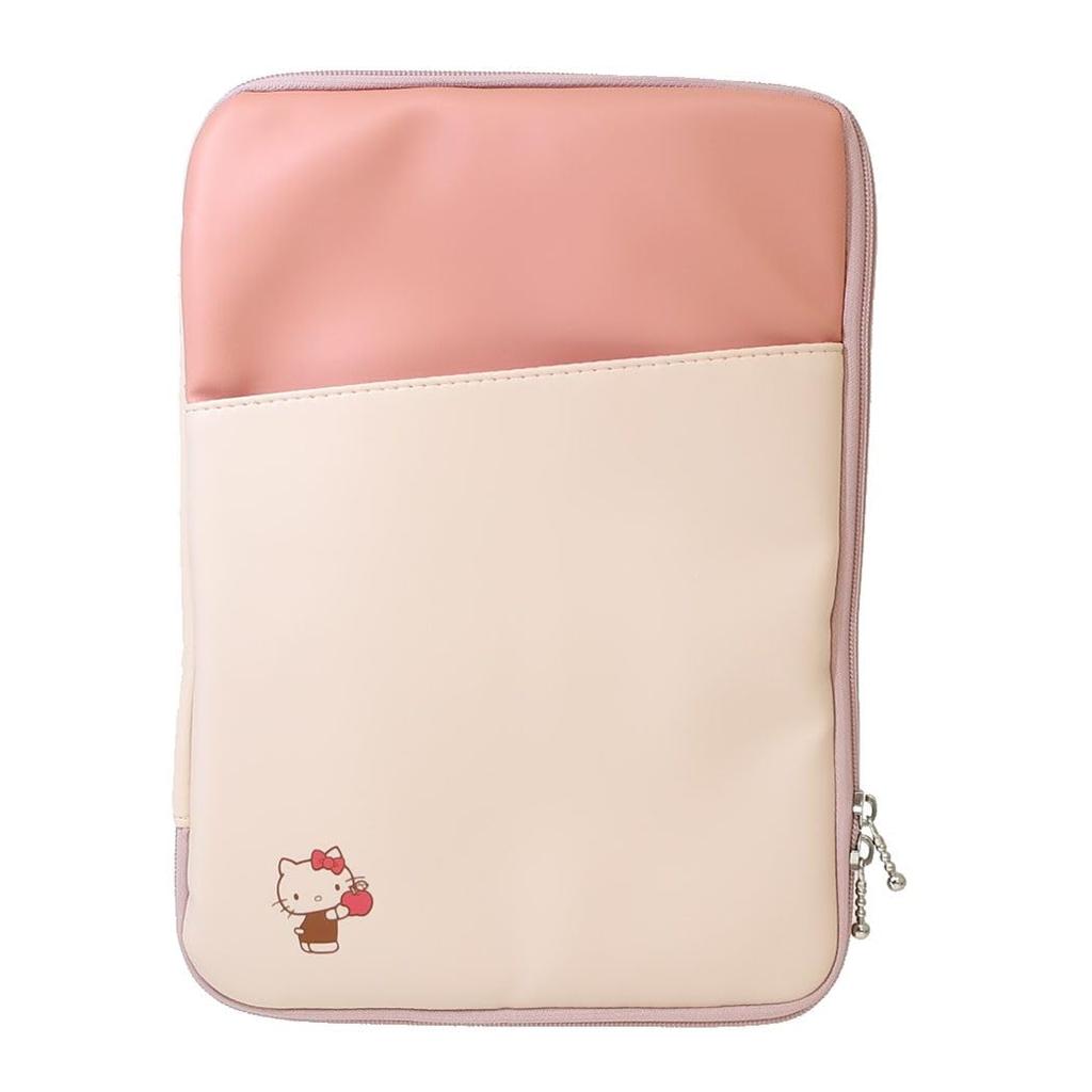 Marushin Tablet Sanrio Hello Kyun Ringo Fits in a School Elementary School Tablet 3825000600 Case, Kitty, Design, 10.2-inch, Bag, Student, Bag,