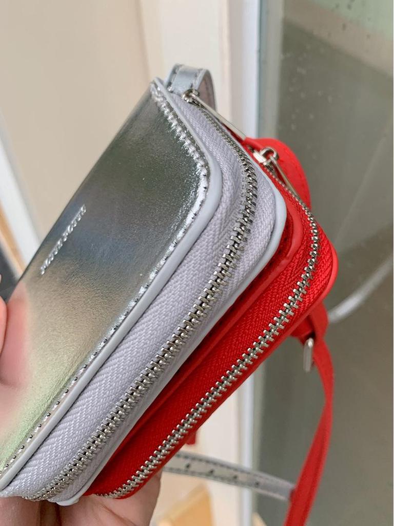 Bolso Mini Cuadrado Estilo Onuk Coreano: Bolso de Tarjetas, Cintura y Mensajero de Moda Multicolor