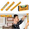Aluminium Alloy Bubble Level Tool 45°/90°/180° Bubbles Measuring Tools Level Tool  Home Improvement