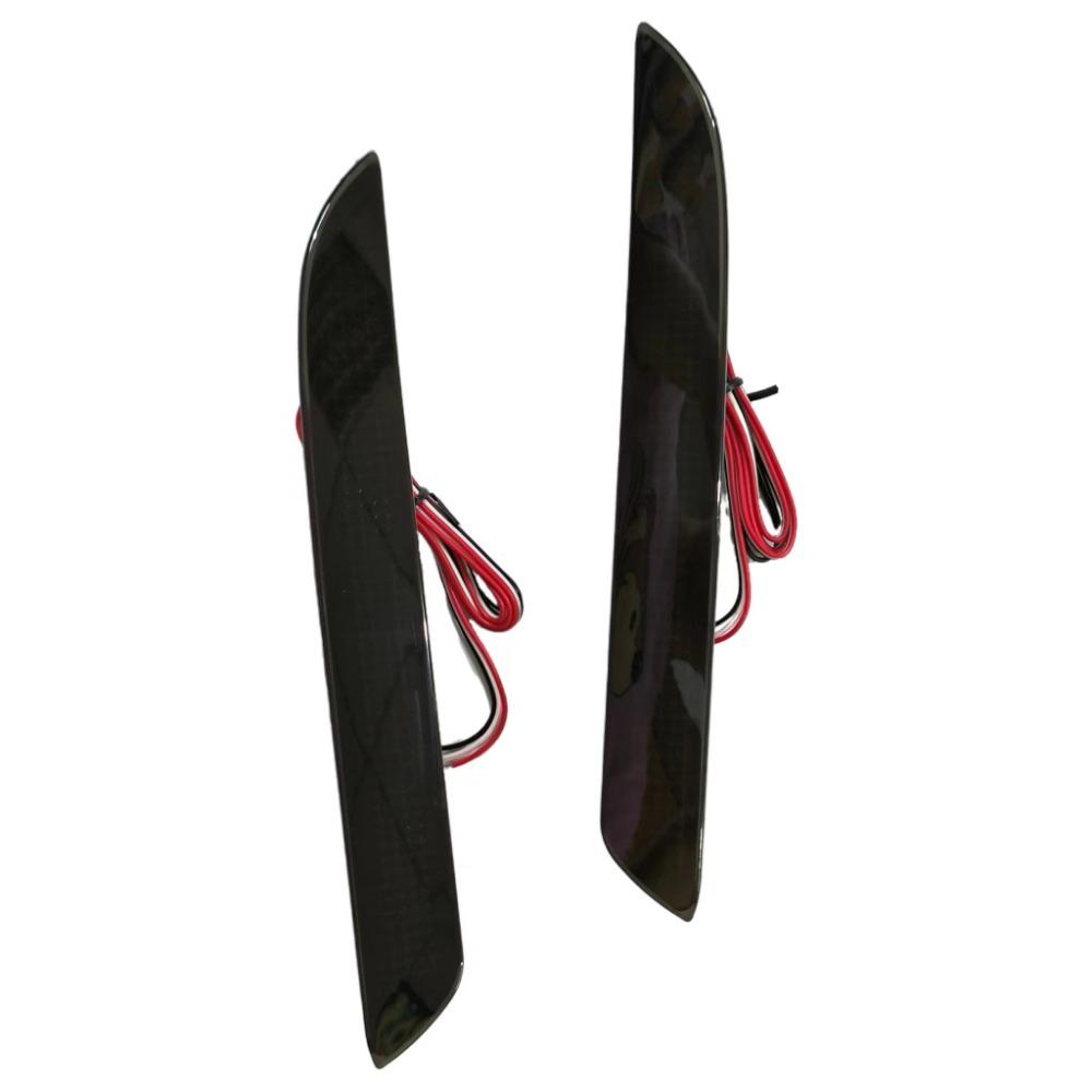 2Pcs car light Rear Bumper Lamp Brake Light Reflector LED For Honda CRZ 2010-2012 CRV 2012 Fit 2010-2012 Acura TSX 2011-2012