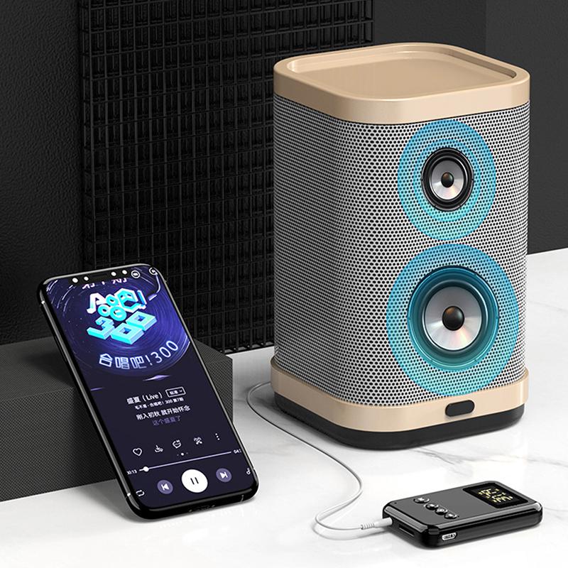 

Светодиодный адаптер Bluetooth 5.0, передатчик, приемник, автомобильный музыкальный динамик для наушников