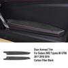 2x Carbon Fiber Front Door Armrest Cover Trim For Toyota 86 Subaru BRZ 2017-