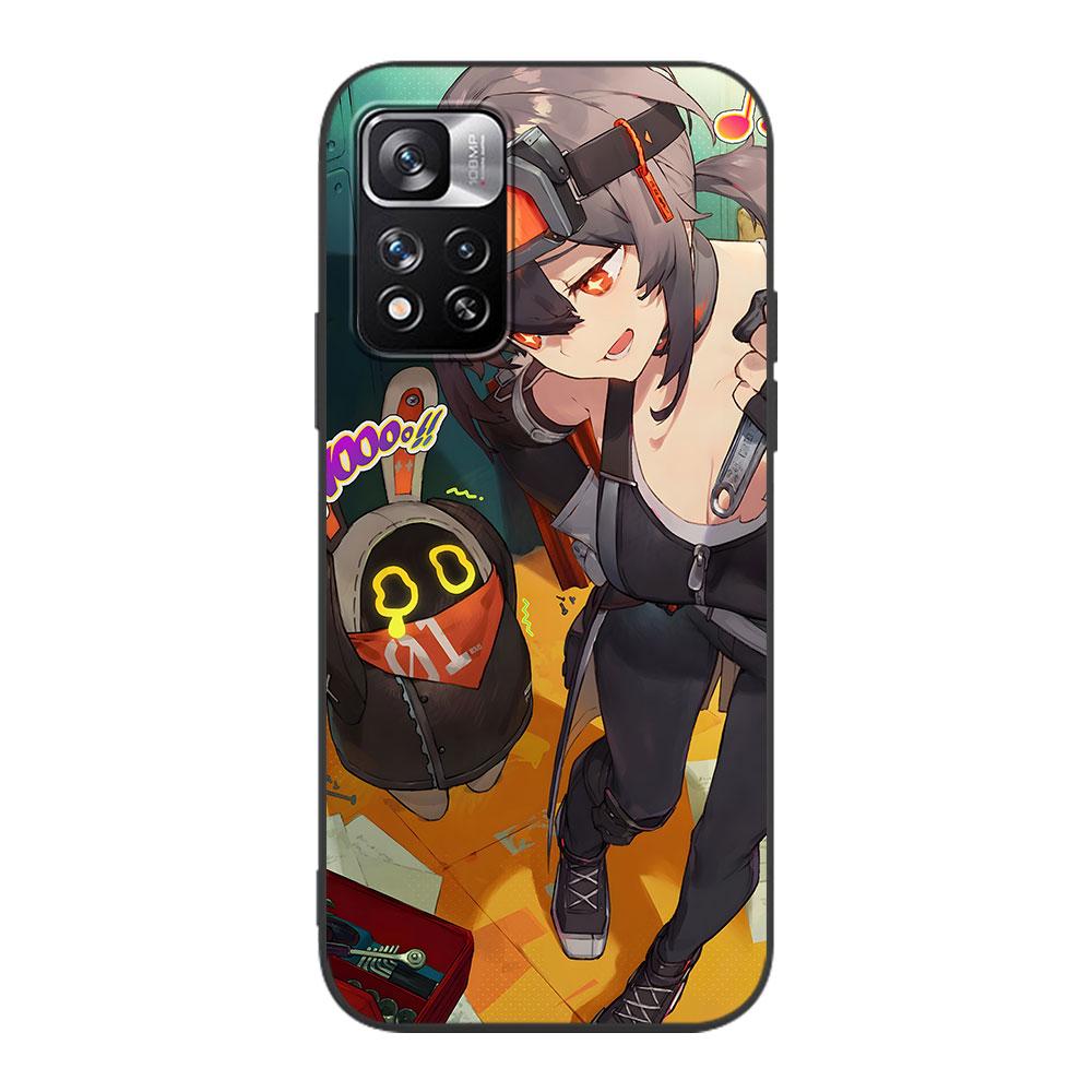 ZZZ Zenless Zone Zero Case for Xiaomi Redmi 10 10C 9C 9A 9i 9 Prime 9T 12 12C 10A K40 Pro Black Soft TPU Mobile Phone Bag Cover