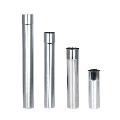 Stainless Steel Stove Pipe Chimney  Stove Boiler Exhaust Pipe Flue Liner