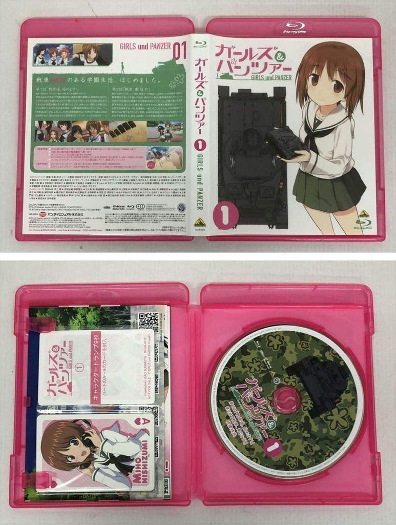 Girls Panzer Special Limited Edition Complete 6 Volume Set & [Marketplace Blu-ray Set]
