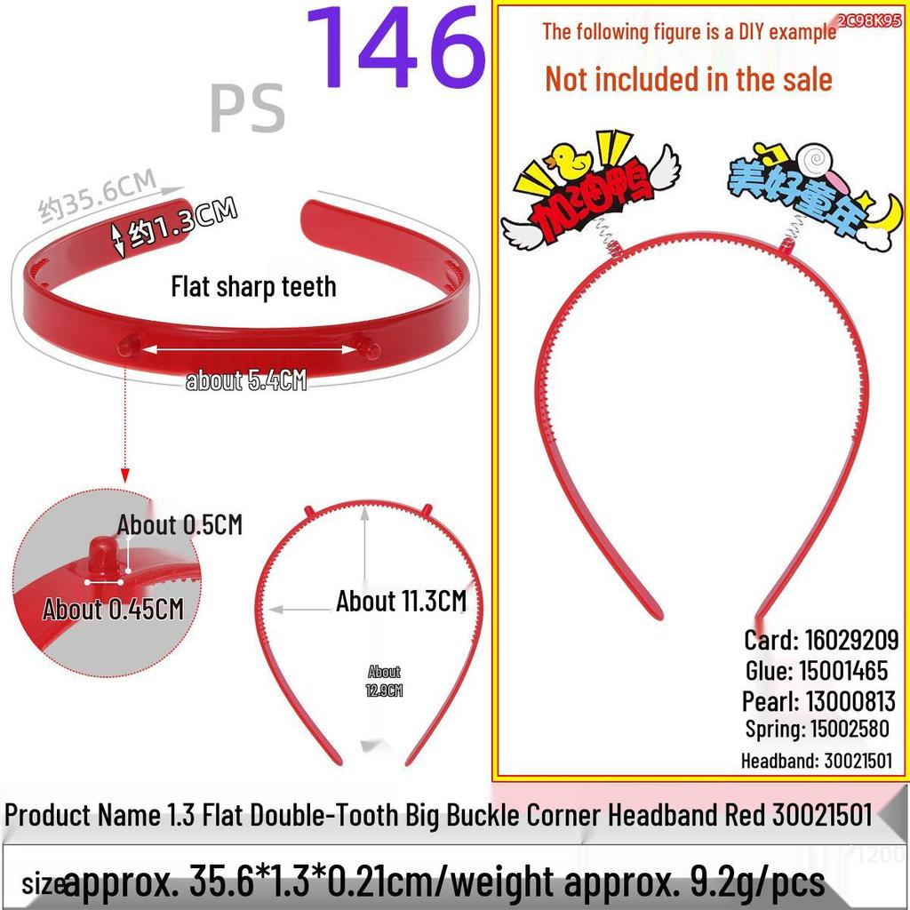 DIY Black Toothless Plastic Christmas Horn Headband 2.0