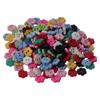 Multicolour Resin Flower Buttons Plastic Flower Buttons Sewing  Handmade Crafts Lovers