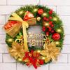 Lit Artificial Christmas Wreath - 30/40/50/60cm for Festive Decor