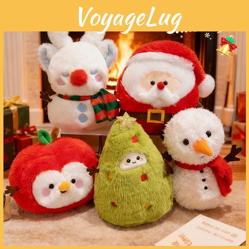 Santa Plush Christmas Decor With Crystal Super Soft Fabric And Pp Cotton Filling For Giftgiving