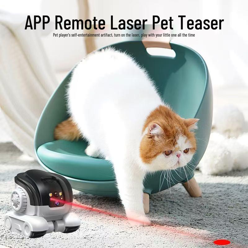 B-Model AI Dual-Lens Pet Monitoring Camera with One-Button Pet Teaser