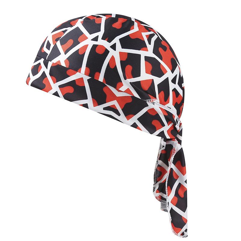 Mountain Bike Pirate Bandana: Sun Protection & Sweat Absorption Hat for Cycling