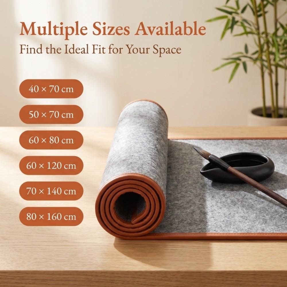 Anti Permeation Painting Drawing Felt Pad Writing Chinese Calligraphy Mat  Art Supplies