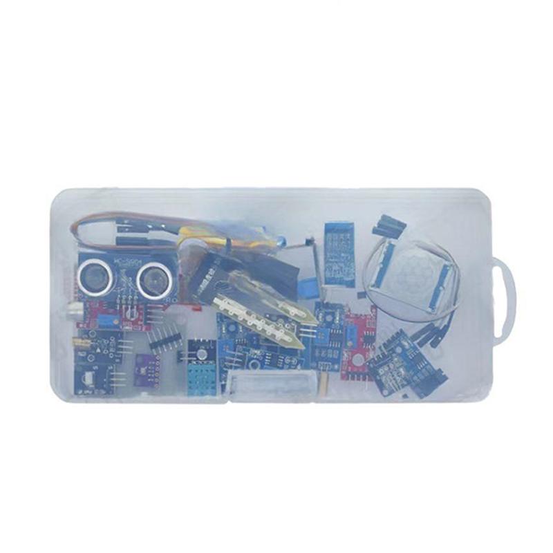 

22 in 1 Sensor Kit Module Kit for Robot Learning Beginner Kit Soil Moisture Microphone Photosensitive Obstacle Avoidance Sensor