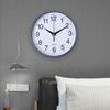 Bedroom Modern Wall Clock Office Bold Arabic Numerals