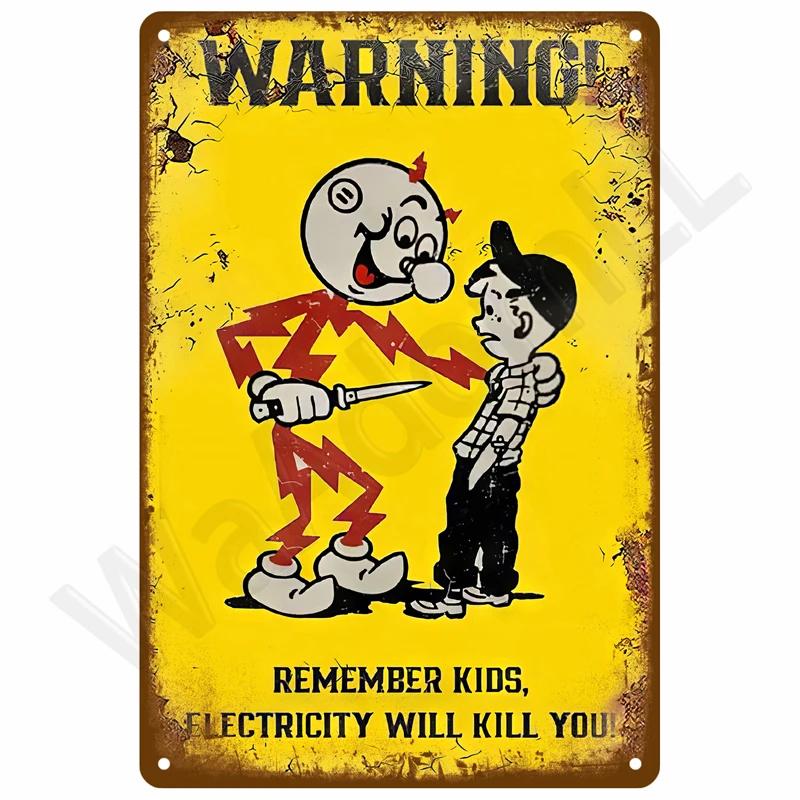 Vintage Tin Sign Home Decor Items Wall Decor Art Wall Mural Room Decoration Items Decor Men Retro Metal Sign Plate Bar Posters