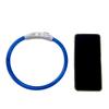 USB-wiederaufladbarer Glasfaser-Halsband Haustier Hund LED-Licht-Halsband Leuchtendes Anti-Verlust Hundehalsband USB-wiederaufladbares Hundehalsband Halsband
