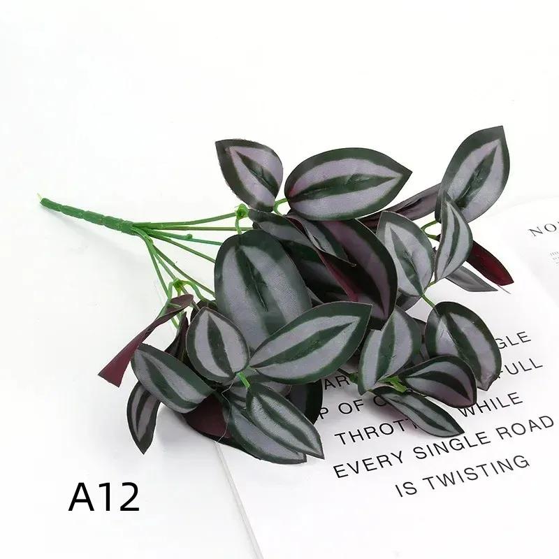 Artificial Plant Desktop Decoration Fake Green Plant Accessories Plastic Flowers Outdoor Decoration Wedding Venue Layout