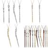 Harry Potter Magic Wand Pendant Necklace With Alloy Chain For Gift And Collection