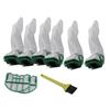 B69A 6 Pieces Replacement Bags For Vorwerk 2 Pieces HEPA Filter For Kobold VB100 Vacuum Cleaner