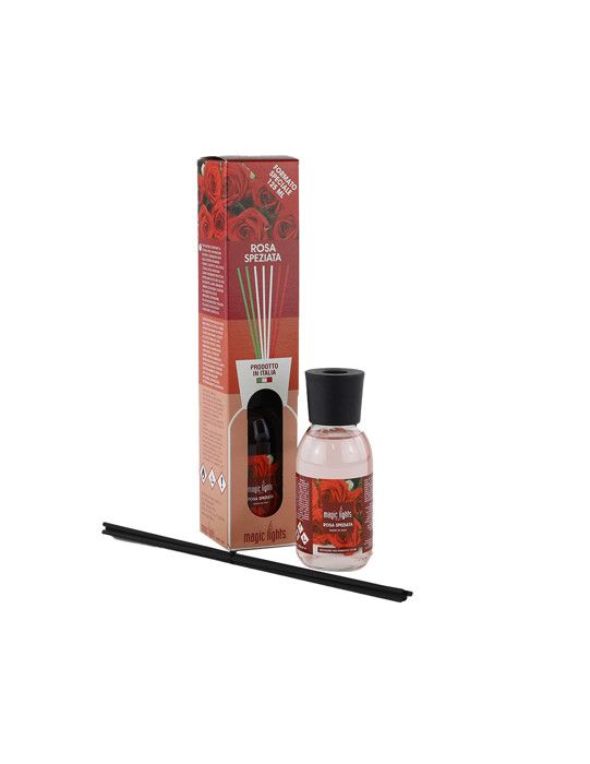 Diffuseur De Parfum Mikado Rose Épicée 125ml Magic Lights