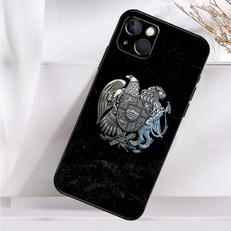 Armenian Flag Shockproof Case For iPhone 18 17 16 15 14 11 Pro Max Plus 12 13 Mini 16e 17 Air Phone Cover