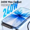 240W Mount Adapter, Type-C To Type-C Foldable Mount OTG Adapter, USB 2.0 Data Transfer, 240W Fast Charging Mount Adapter