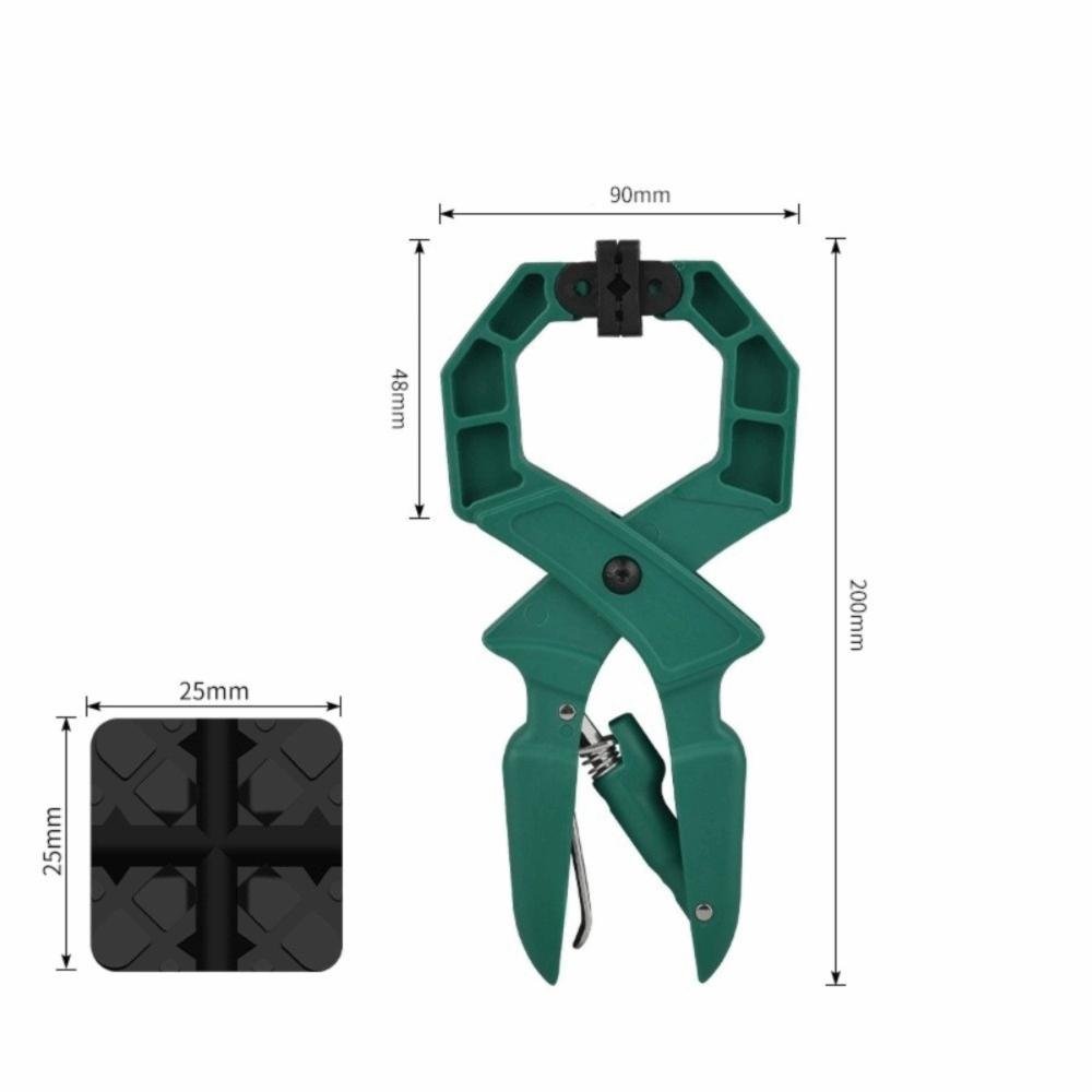 Plastic Heavy Duty Locking Pliers Spring Clamps Woodworking Tool Useful Quick Clamp Woodworking