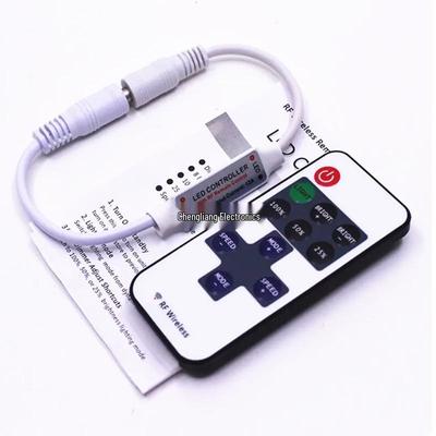 11-Key Single Color Wireless LED Dimmer 5-24V RF Controller