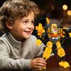 5 IN 1 Construction Vehicle Transforming Robot the Dream Gift for Boys DIY Detachable Toy Perfect Birthday and Christmas Gift