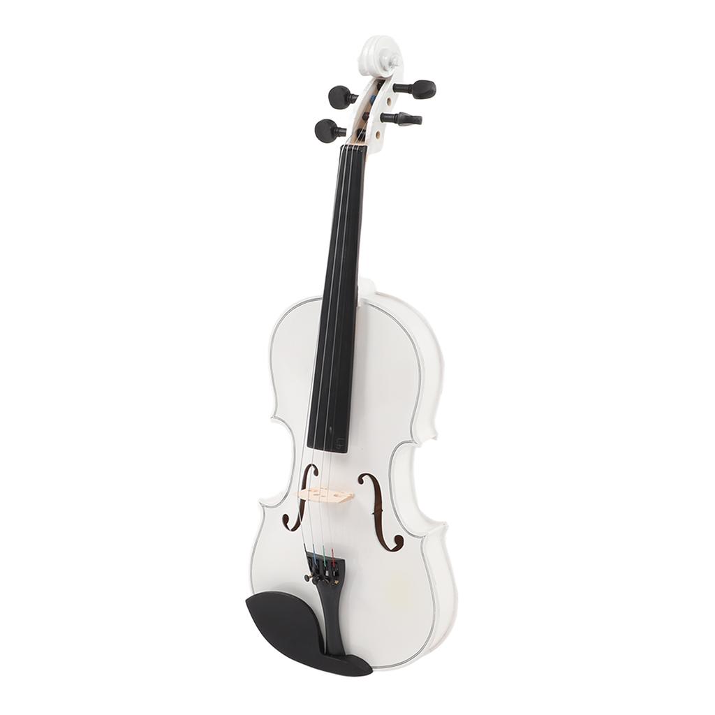 Violins Kit Wooden Violin Beginner Pack with Bow Rosin Violin Bag for Students Adults