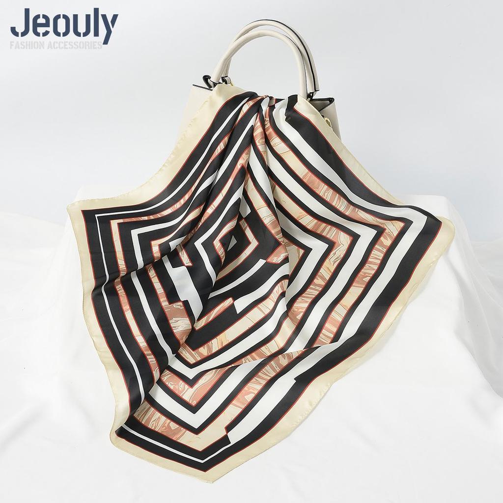 Cross-Border 70cm Silk Cashew Print Scarf - Autumn/Winter Women's Fashion Headscarf