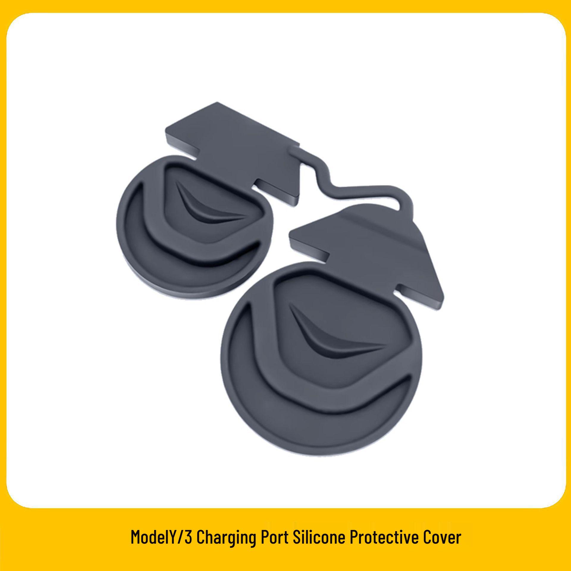 

Tesla Model Y 3 Charging Port Waterproof Protective Cover - Refresh Version Accessories Updated Y/3, Older Y/3