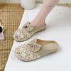 Baotou Half Slippers Women's Shoes Wholesale Summer New Lazy Internet Celebrities Fashion Versatile Fisherman Pregnant Women Wear Cool Slippers