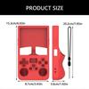 Protector Cover for R36 Protective Case Scratchproof Shell Game Console Silicone Case Gamepad Sleeve with Lanyard  Beige Color